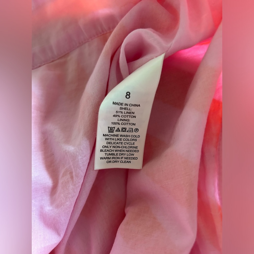 Kate Spade Deck Stripe Pink & Orange Skirt - Picture 8 of 9